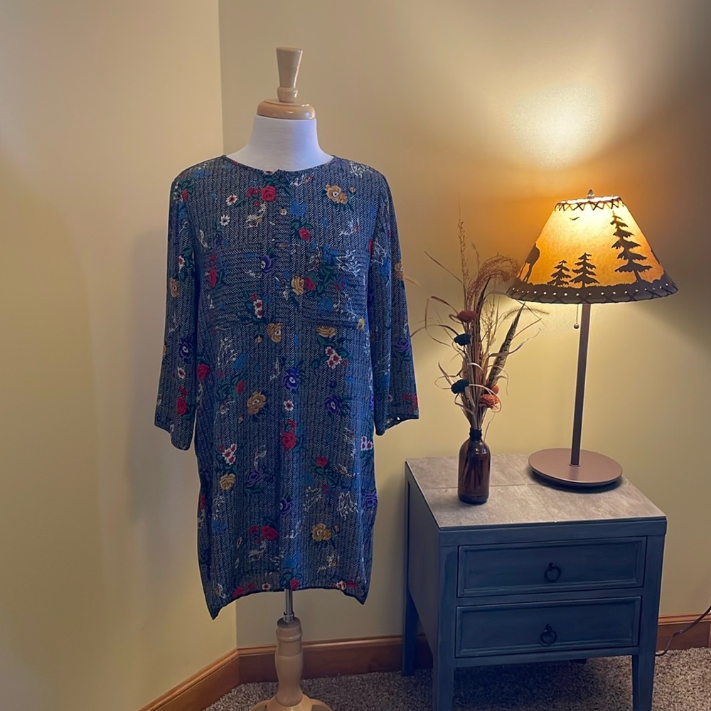 Colorful Floral Tunic